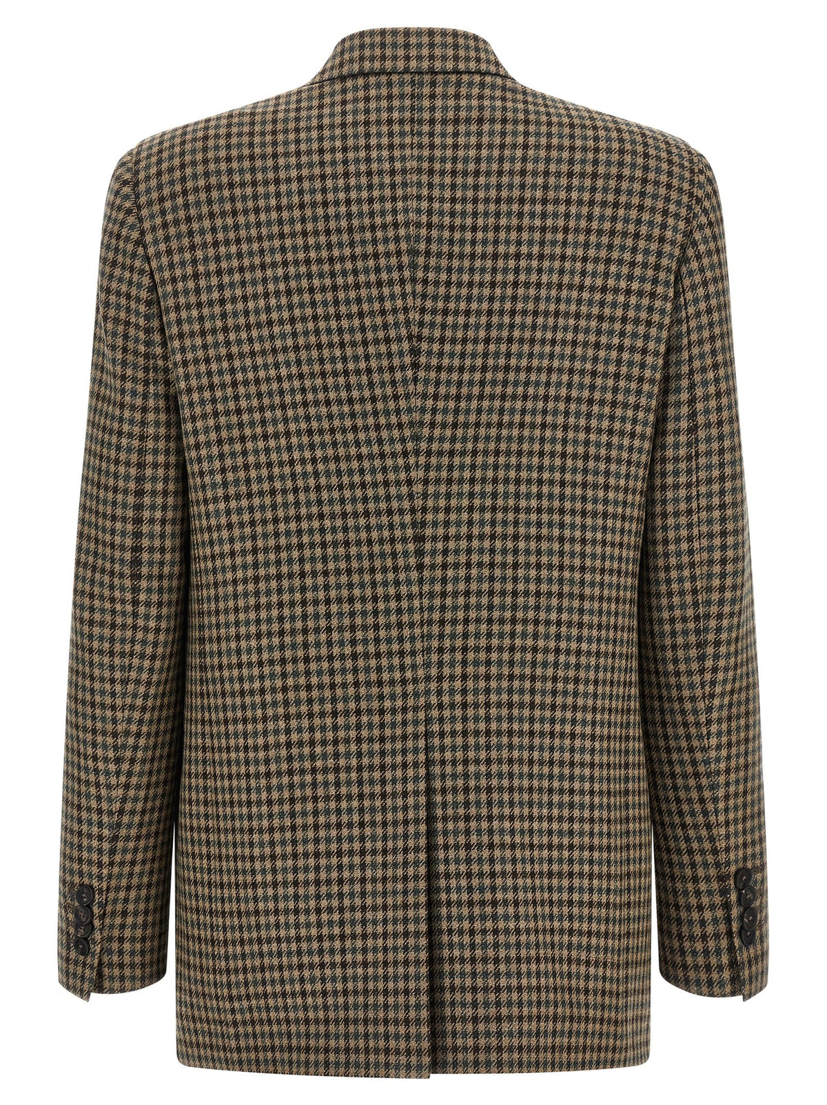 Tagliatore Brown Virgin Wool Blazer