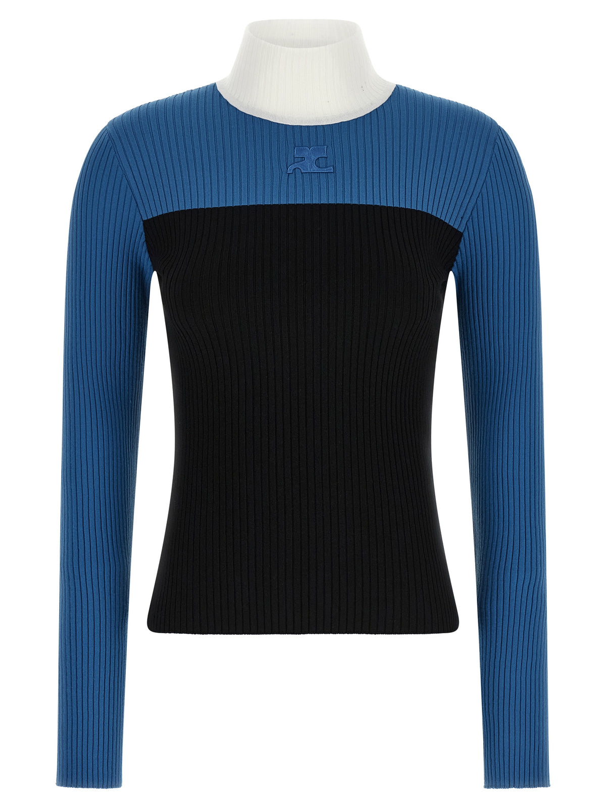 Courrèges Multicolor Viscose Cardigan