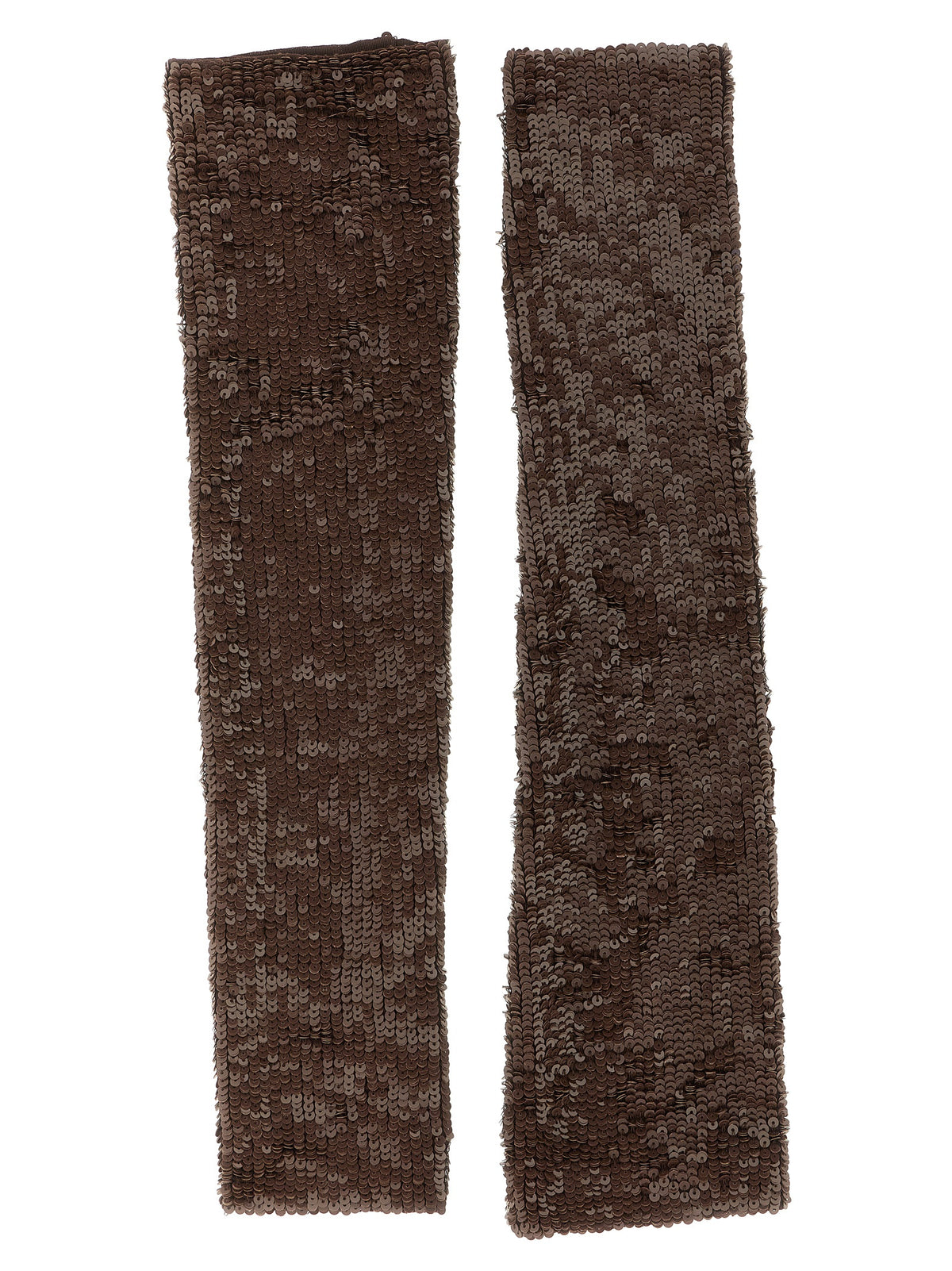 P.A.R.O.S.H. Brown Polyamide Gloves