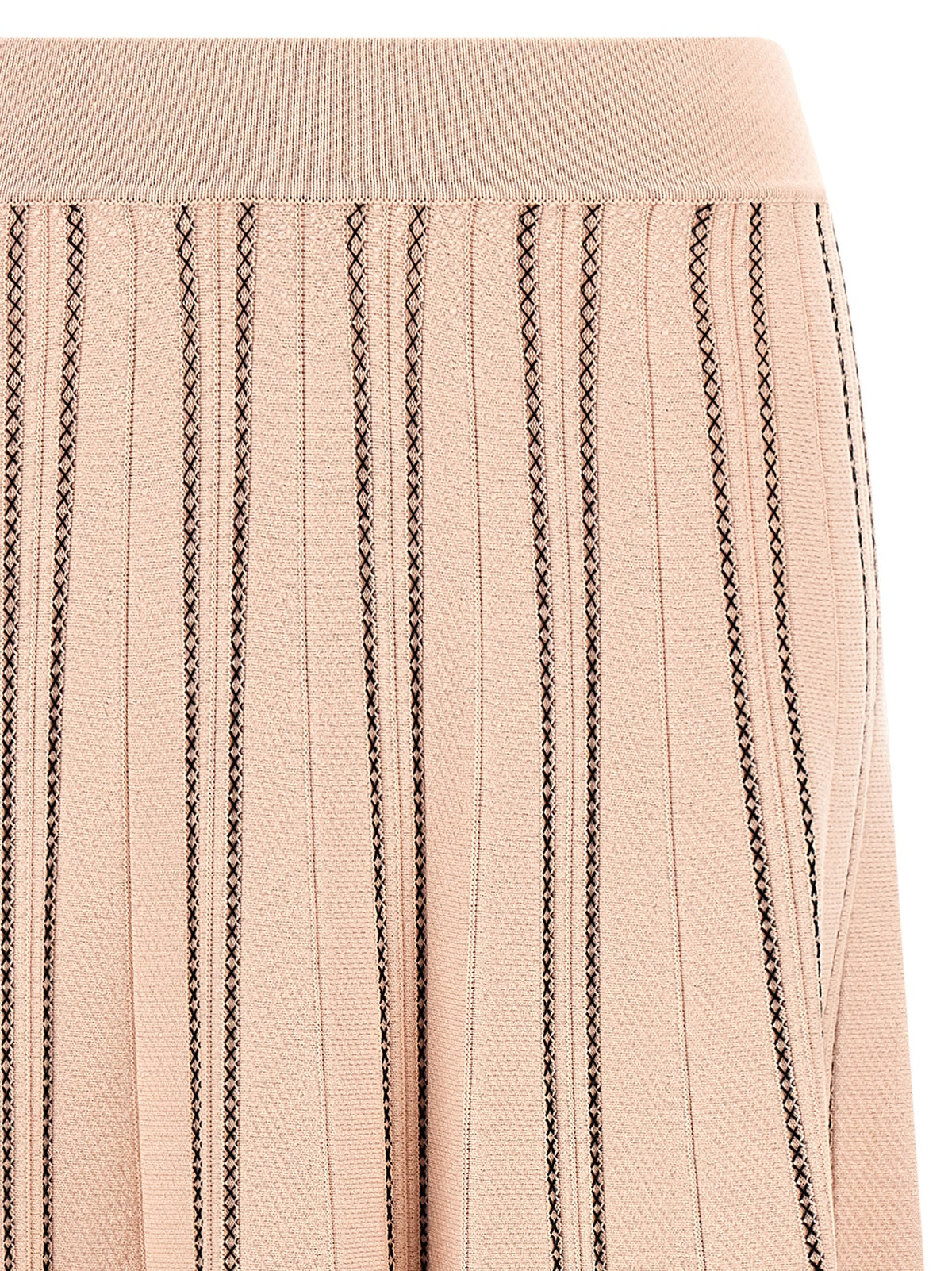Elisabetta Franchi Multicolor Viscose Midi Skirt