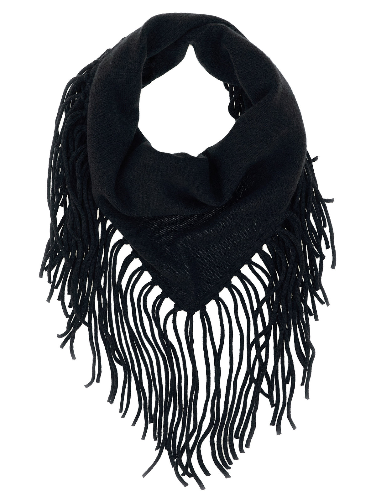 P.A.R.O.S.H. Black Cashmere Scarf