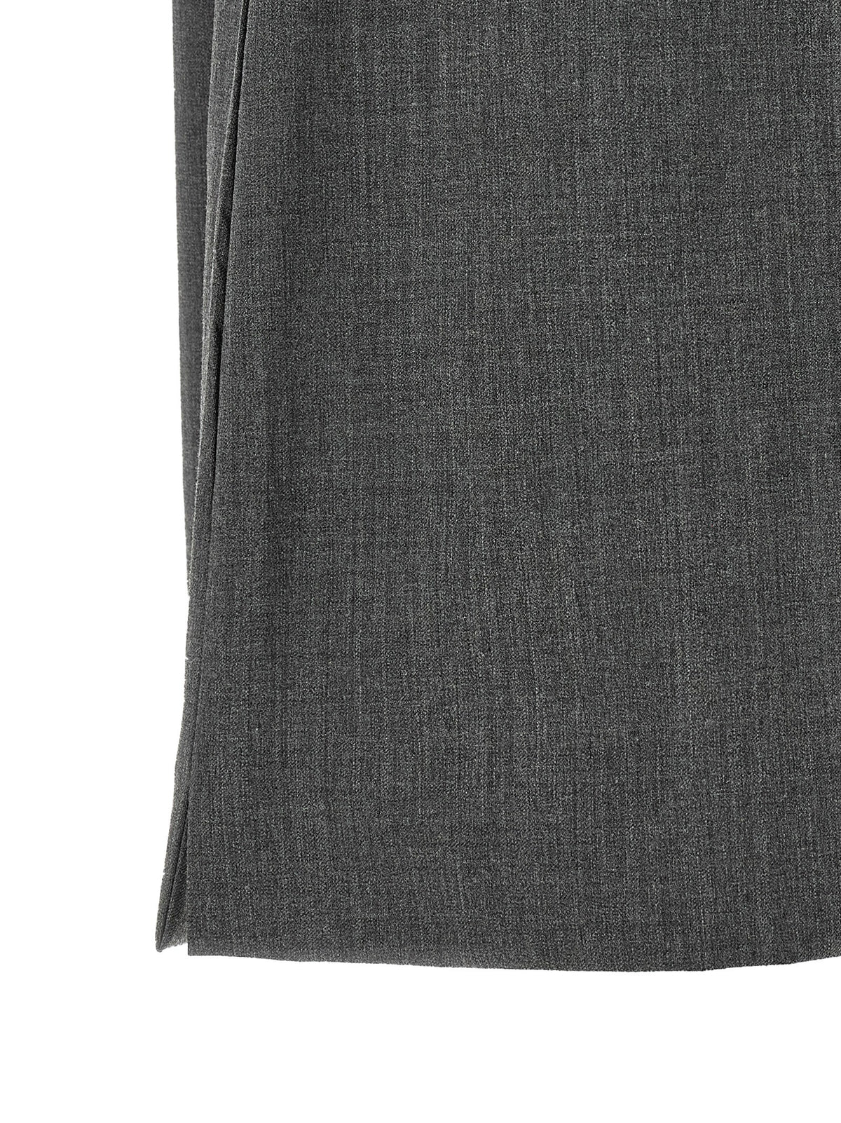 THELATEST Gray Polyester Bermuda Shorts