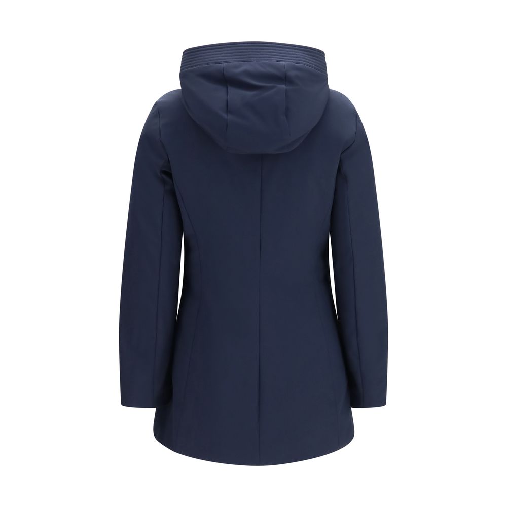 Woolrich Blue Polyester Parka