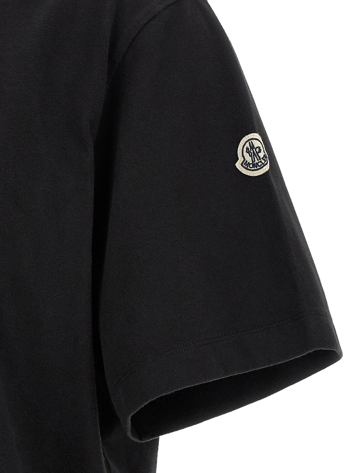 MONCLER GENIUS Black Cotton T-Shirt