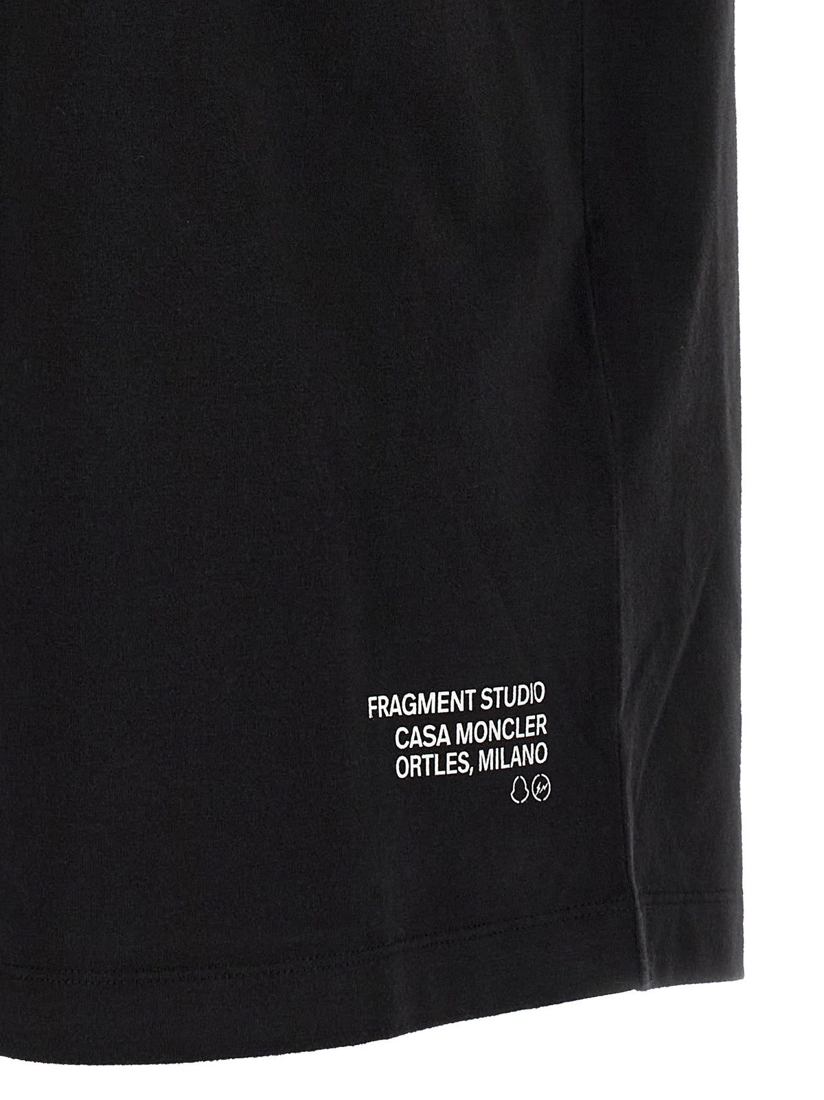 MONCLER GENIUS Black Cotton T-Shirt