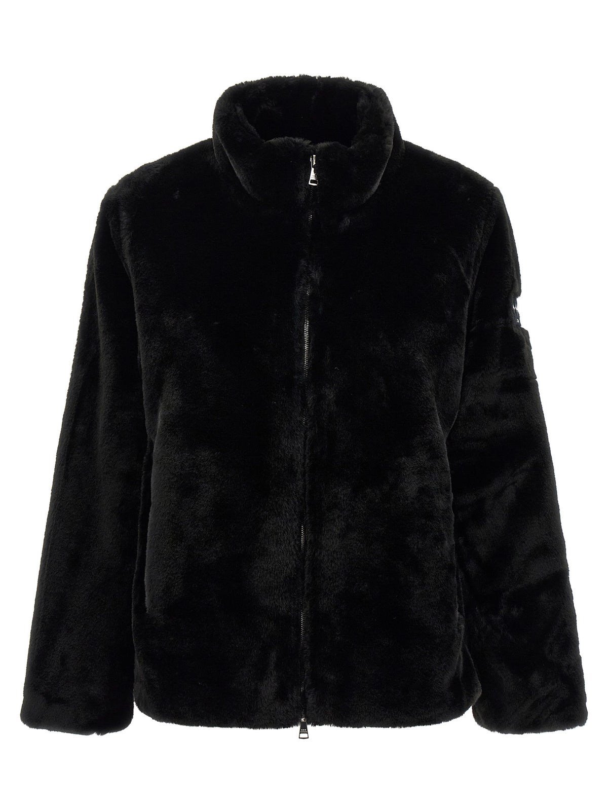 Tatras Black Polyester Full-Length Jacket
