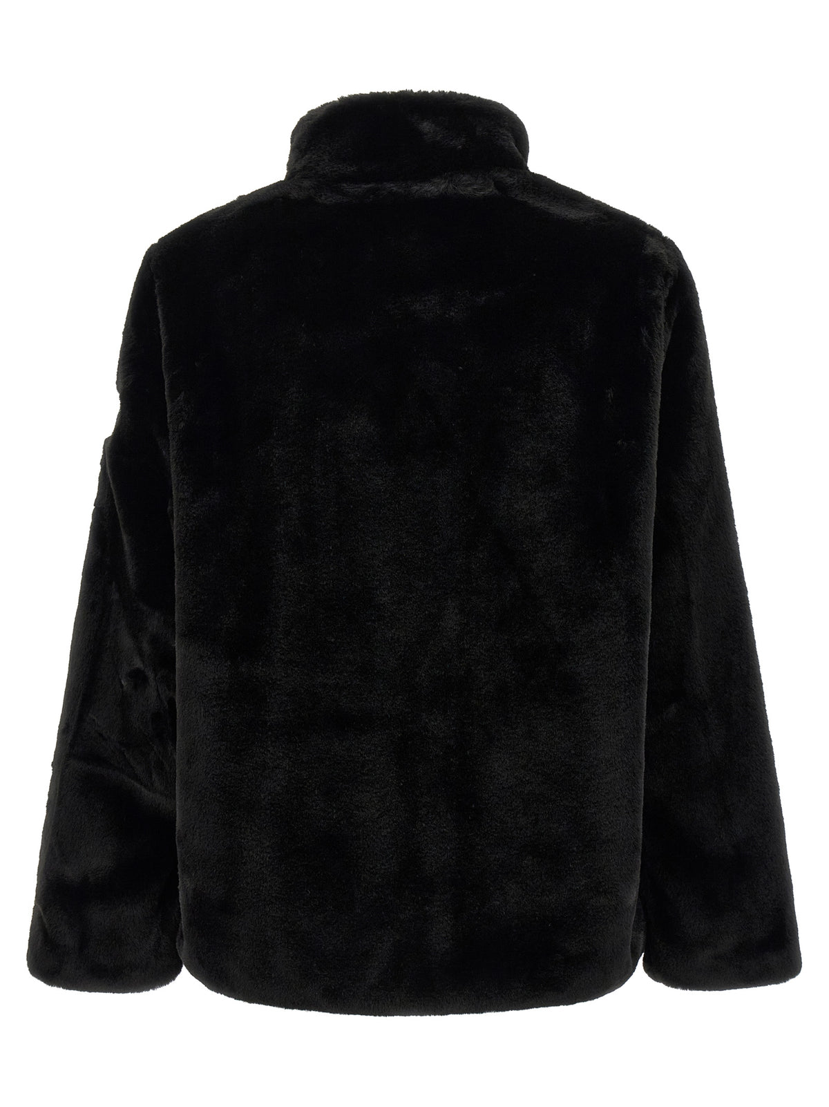 Tatras Black Polyester Full-Length Jacket