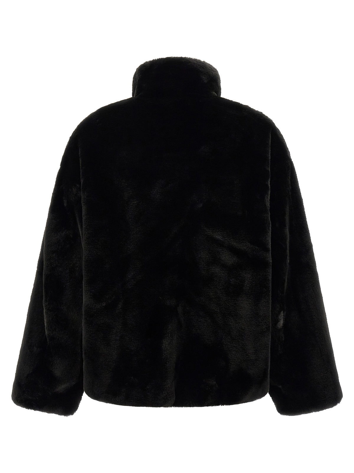 Tatras Black Polyester Full-Length Jacket