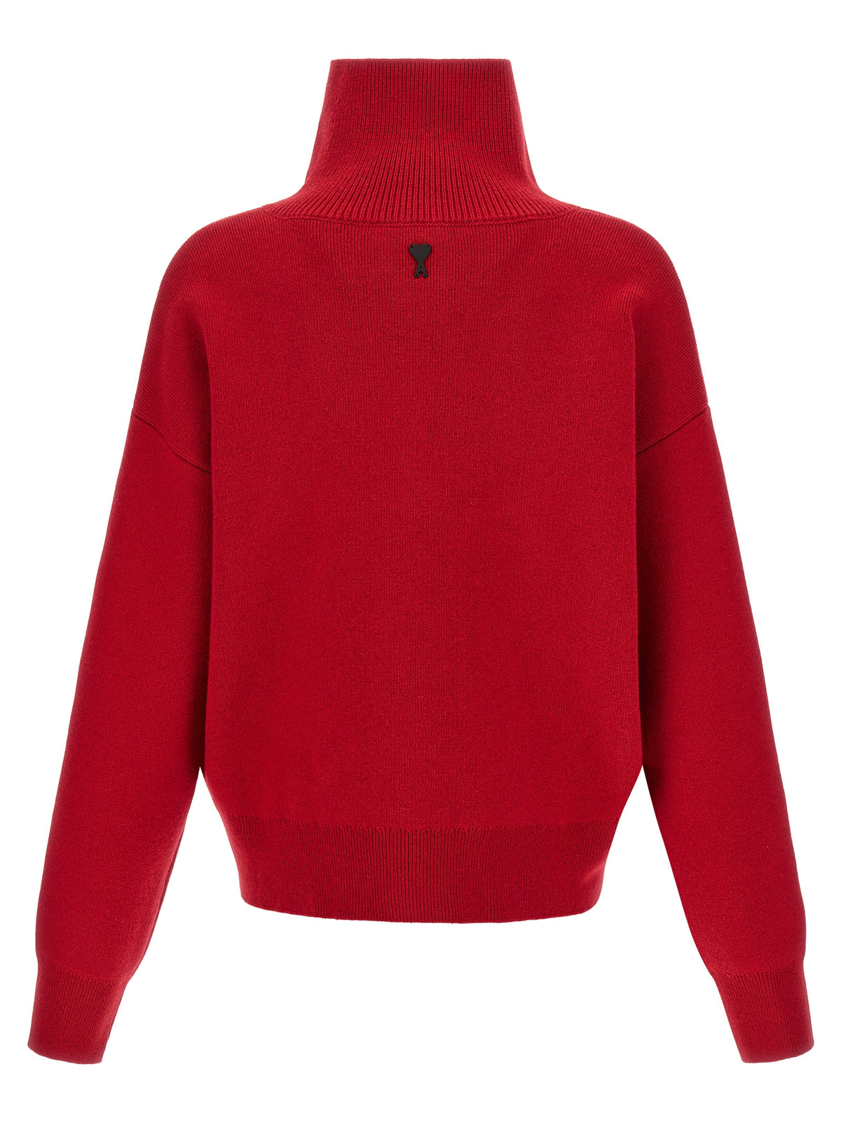 Ami Paris Red Wool Cardigan