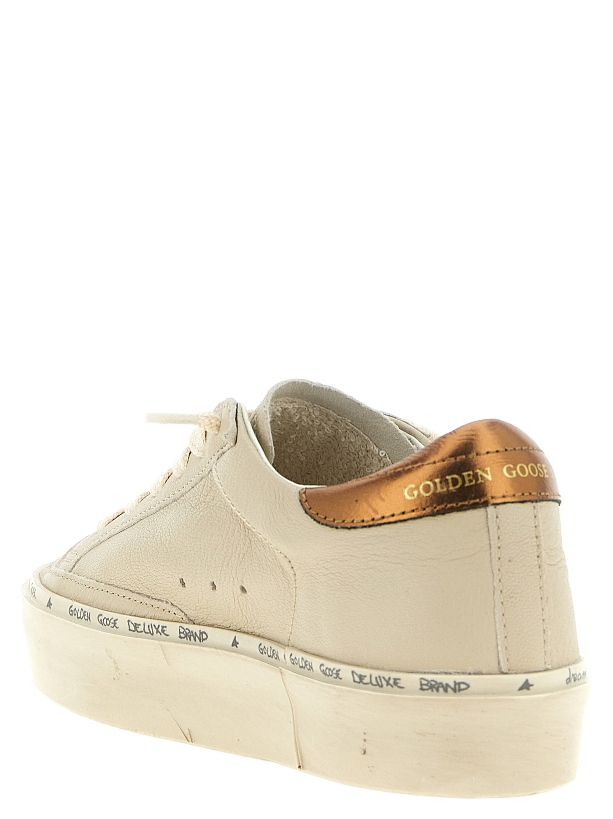 Golden Goose Multicolor Goatskin Platform Sneakers