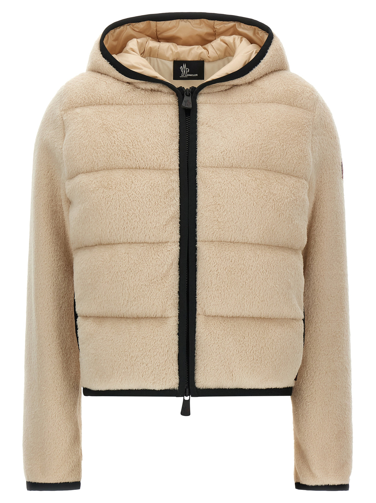 Moncler Grenoble Beige Polyester Hoodie