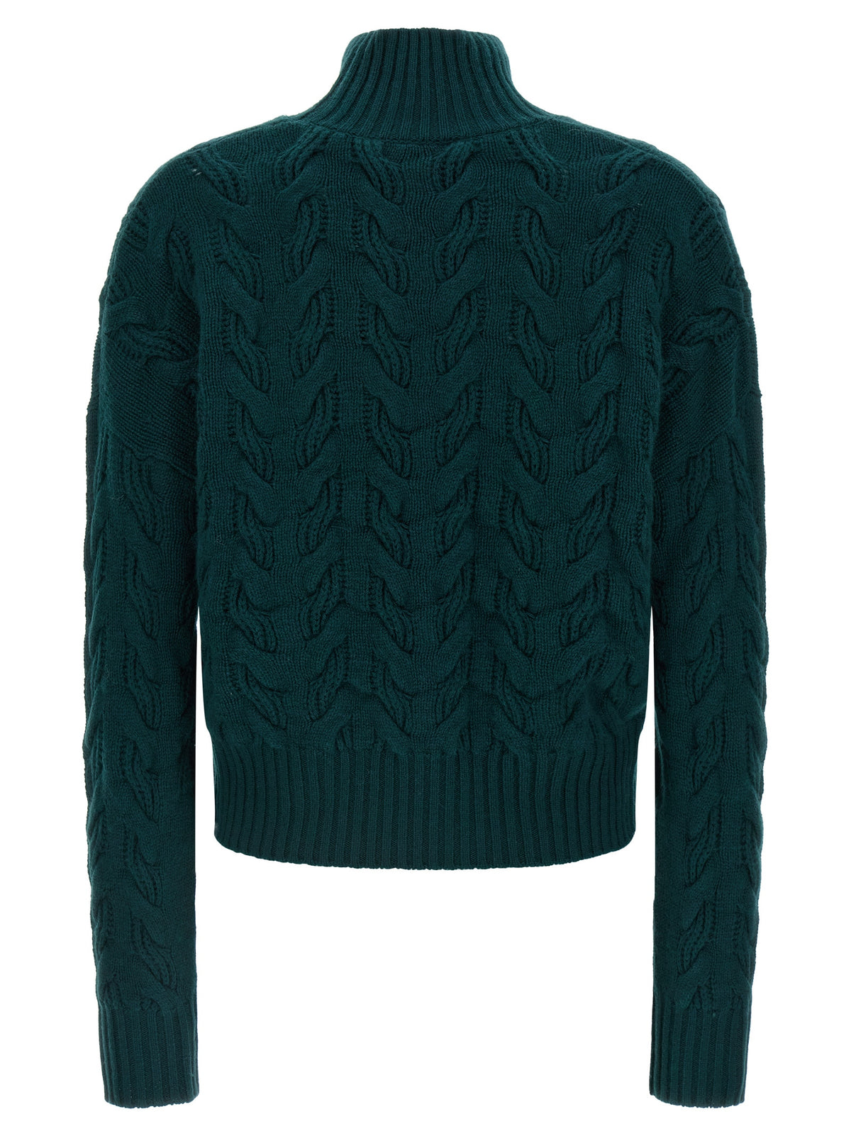 Max Mara Bicolor Wool Cardigan