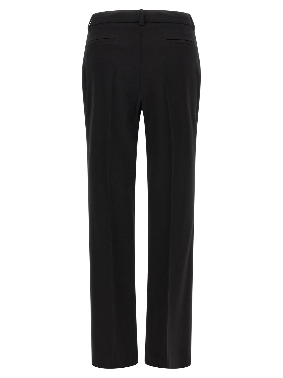P.A.R.O.S.H. Black Virgin Wool Dress Pants