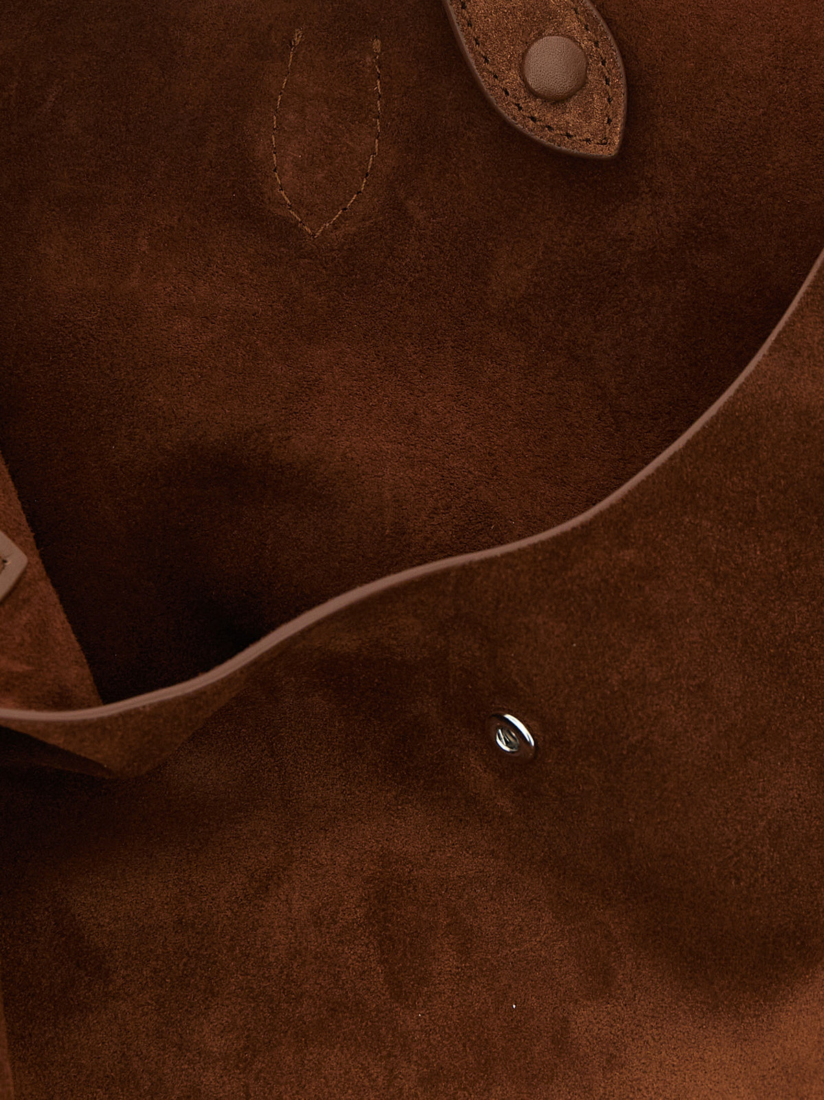 Polo Ralph Lauren Brown Cowhide Tote Bag