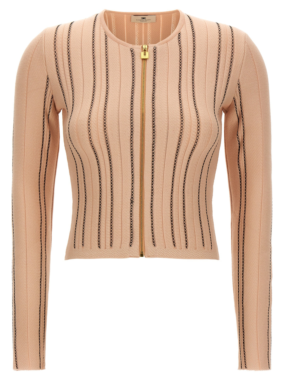 Elisabetta Franchi Multicolor Viscose Cardigan