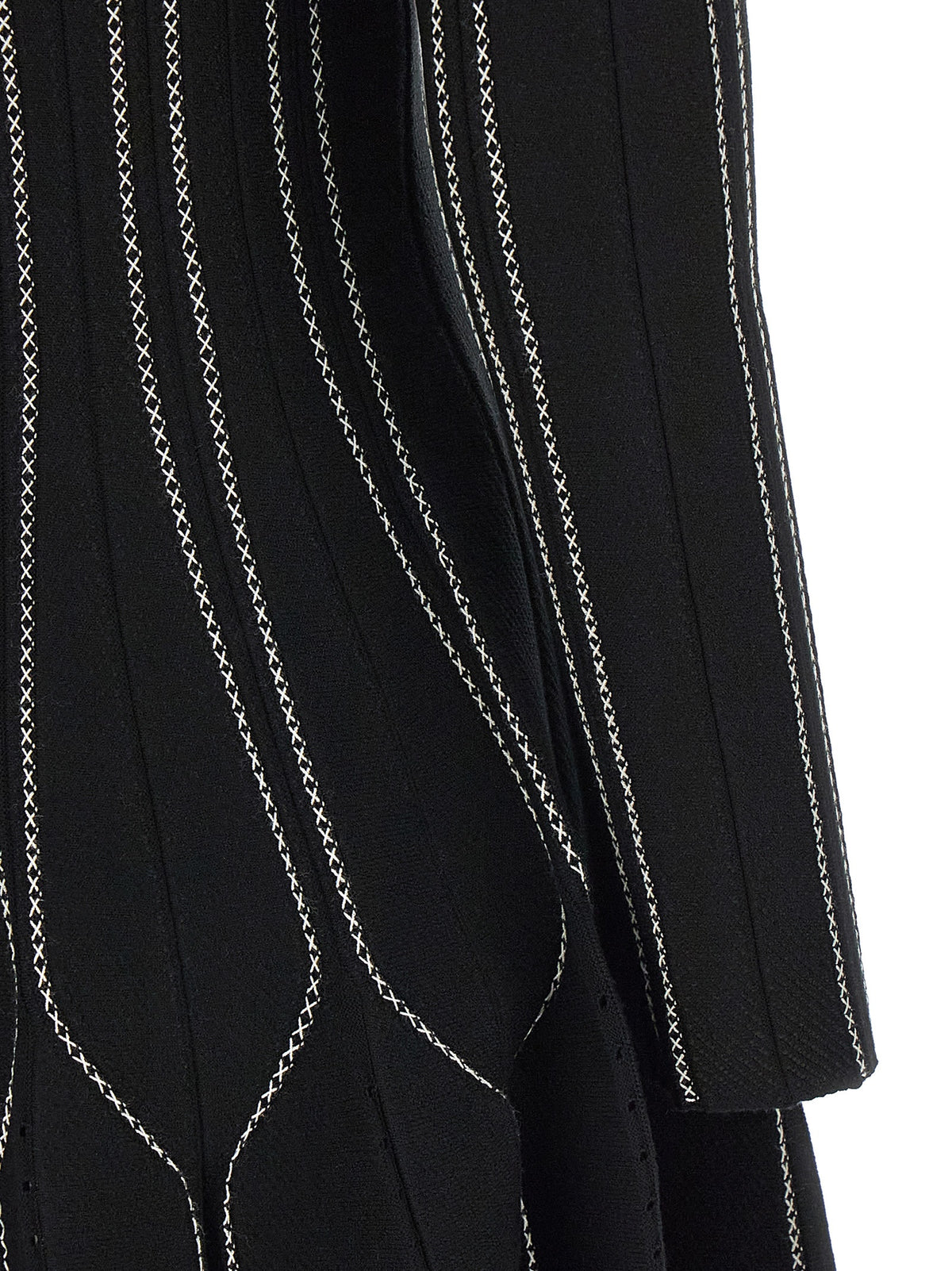 Elisabetta Franchi Black Viscose Short Dress