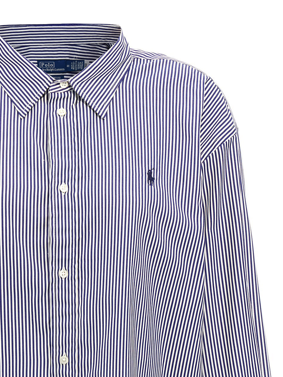 Polo Ralph Lauren Blue Cotton Blouse
