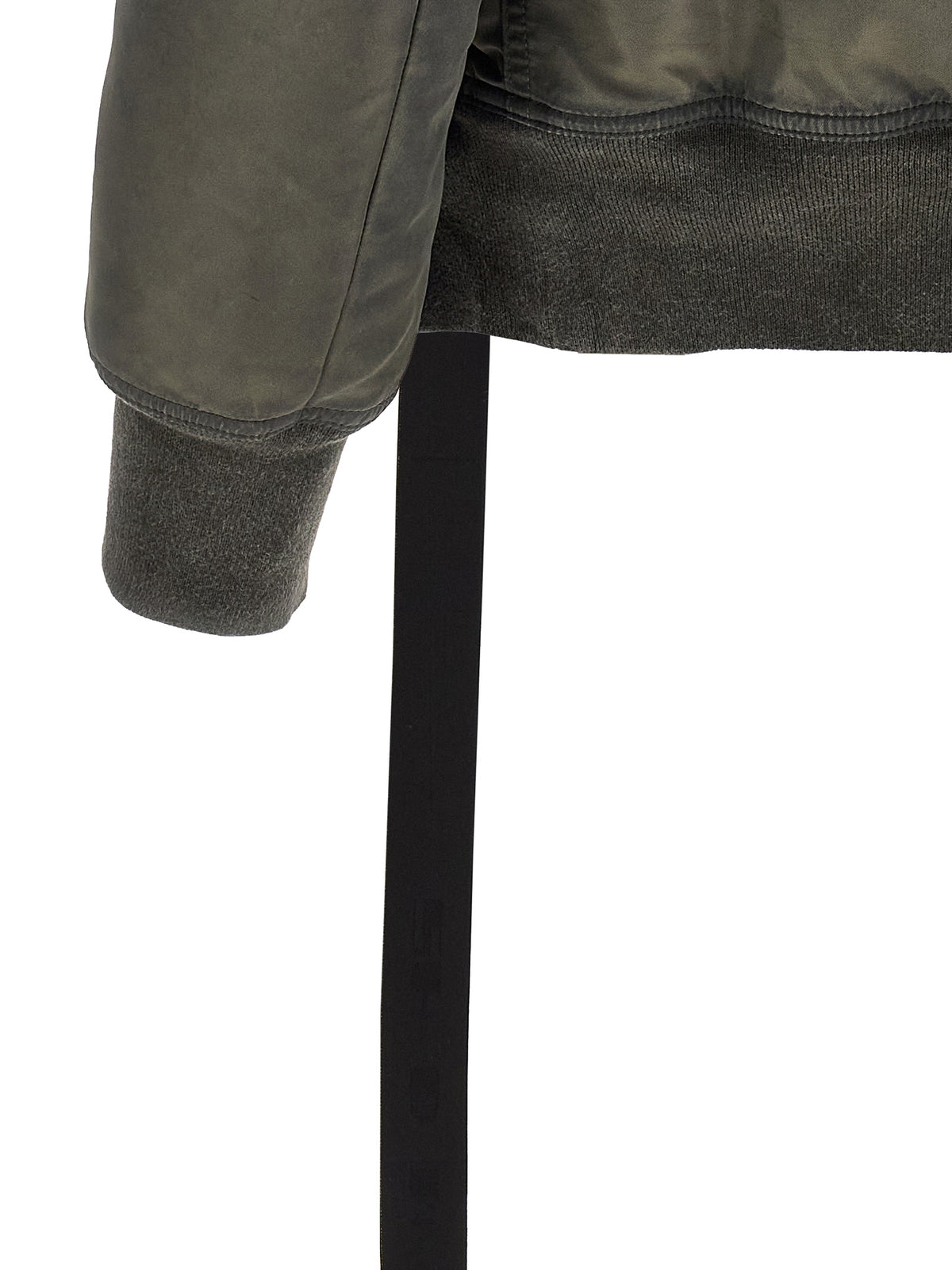 DRKSHDW Gray Nylon Bomber