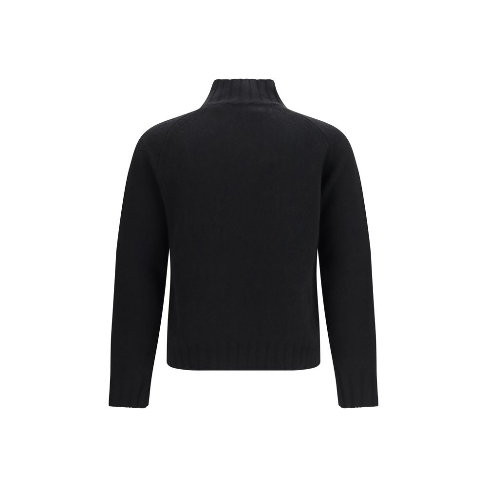 Aragona Cashmere Black Cashmere Sweater