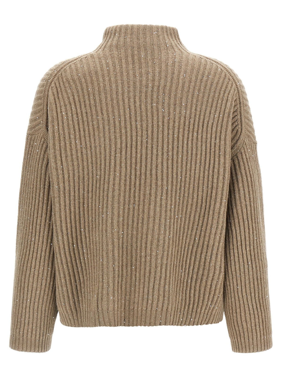 Brunello Cucinelli Beige Cashmere Cardigan