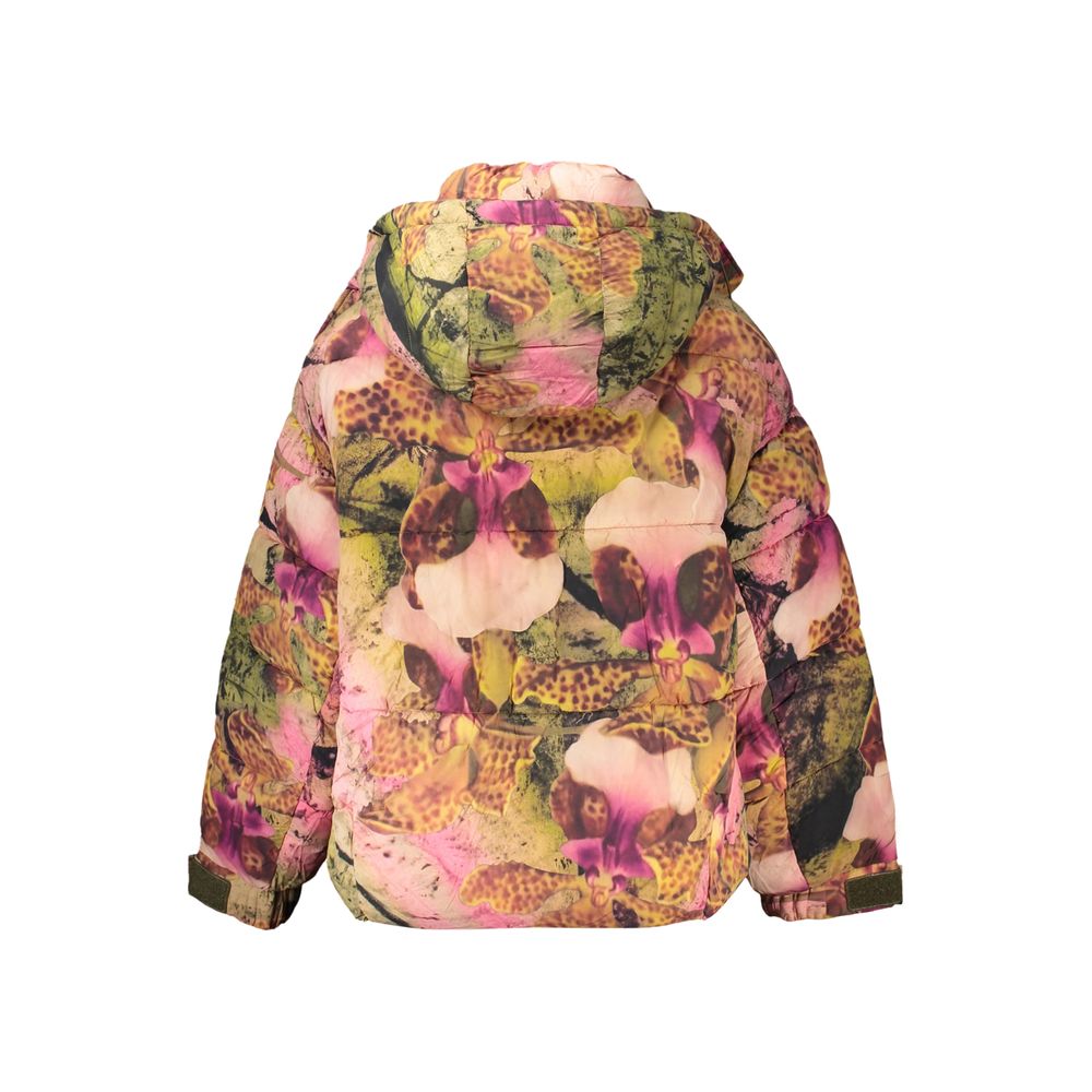 Desigual Pink Polyamide Womens Jacket