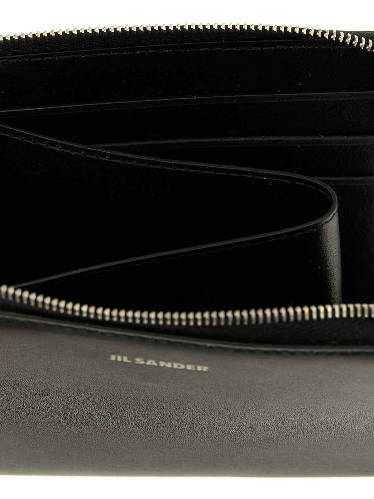 Jil Sander Black Calfskin Wallet