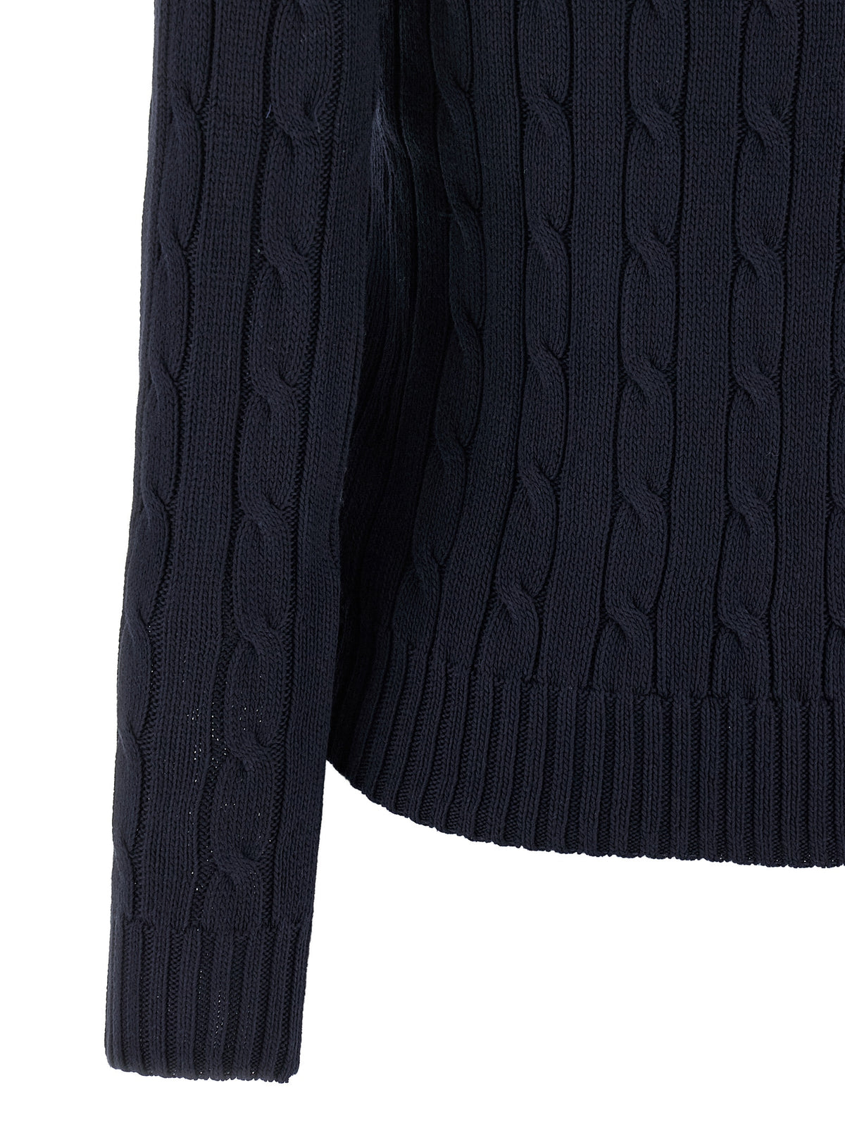 Polo Ralph Lauren Blue Cotton Cardigan