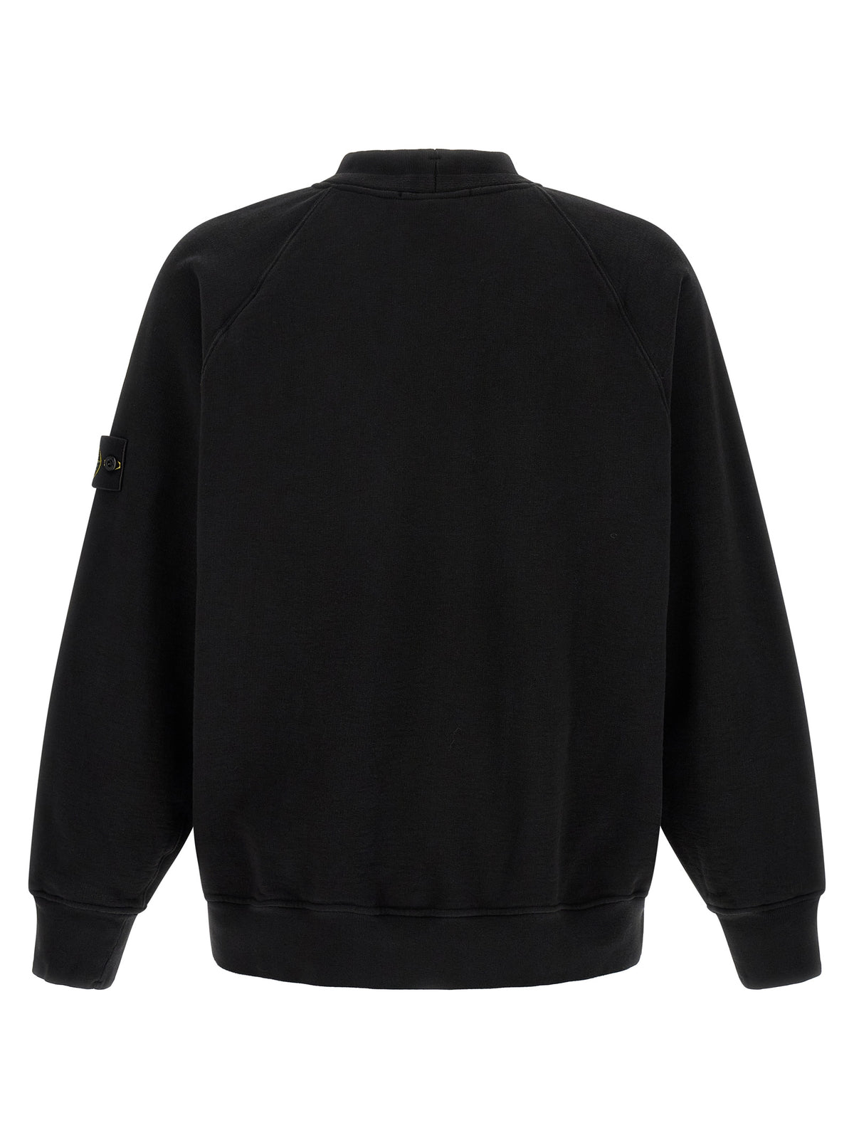 Stone Island Black Cotton Sweatshirt