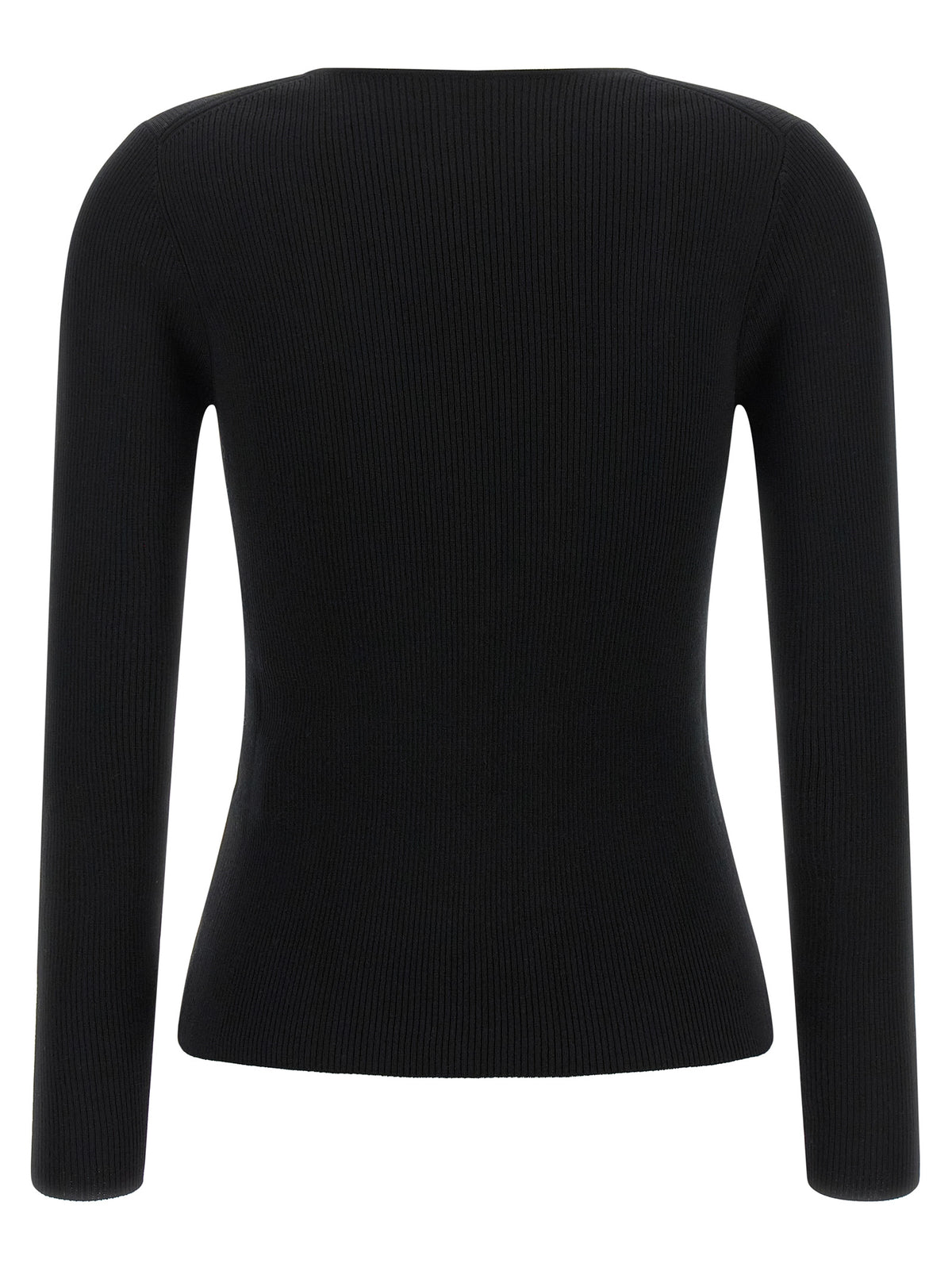 P.A.R.O.S.H. Black Wool Cardigan