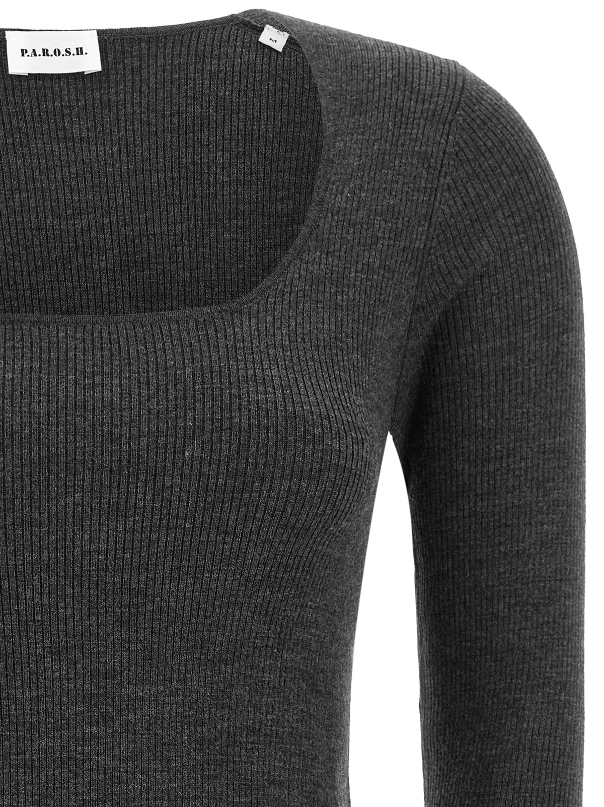 P.A.R.O.S.H. Gray Wool Cardigan