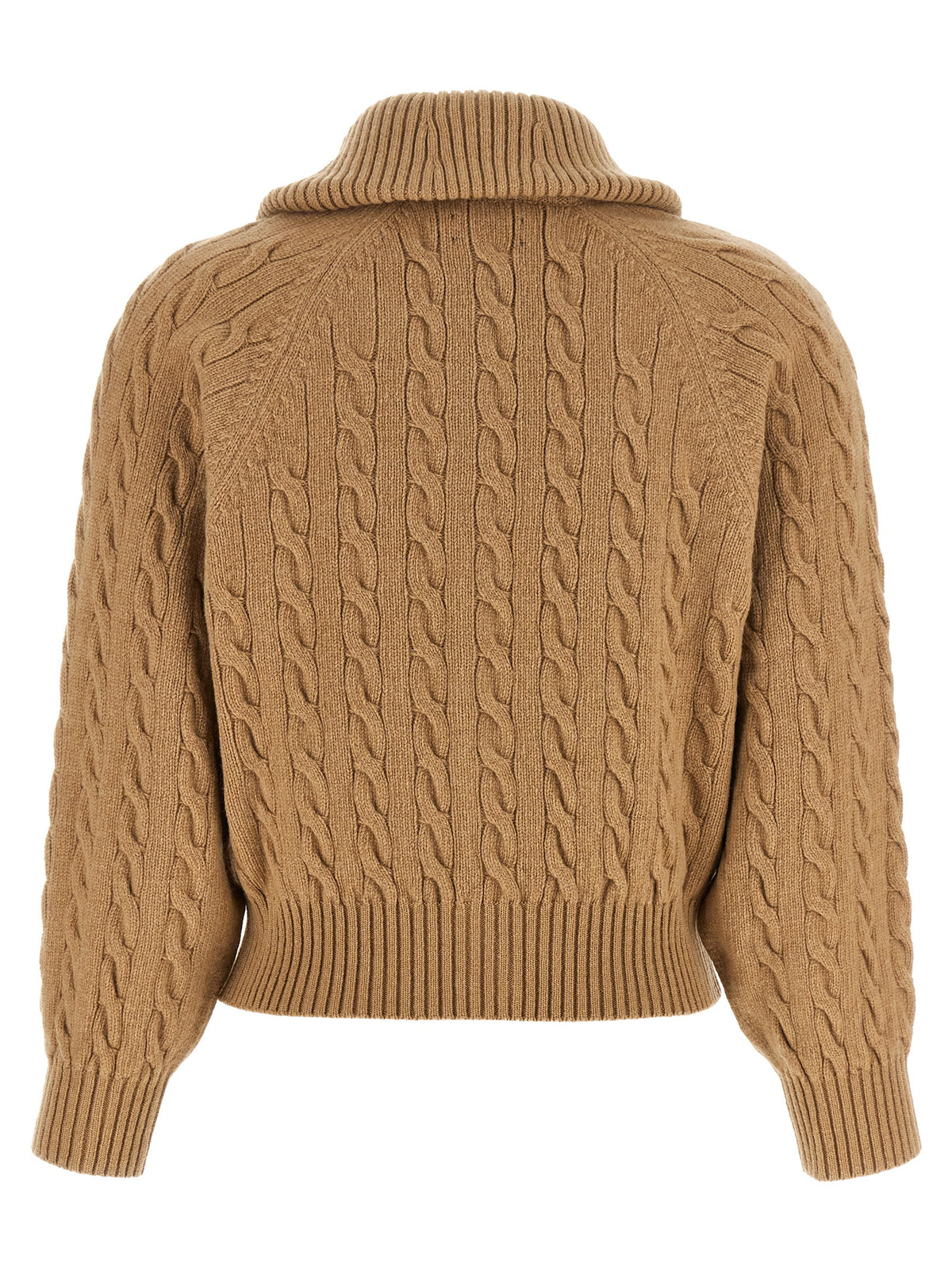 Polo Ralph Lauren Brown Wool Cardigan