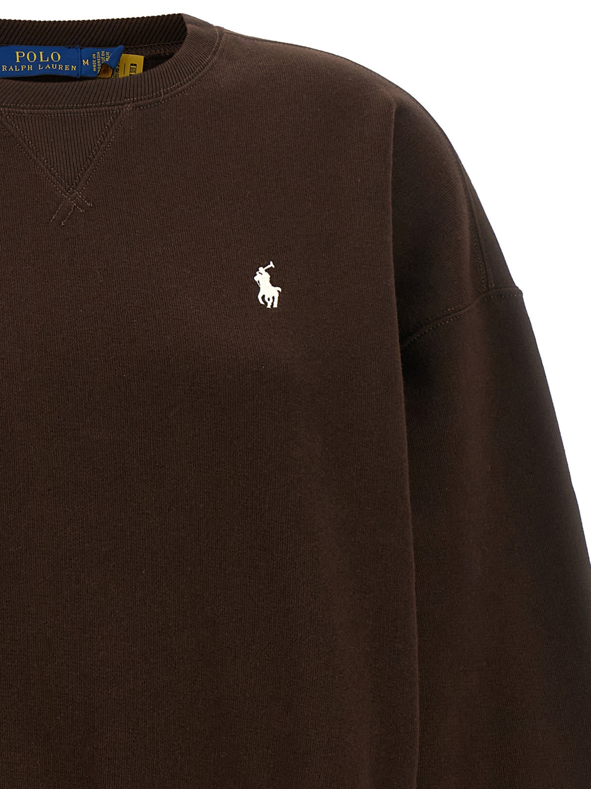 Polo Ralph Lauren Brown Cotton Sweatshirt