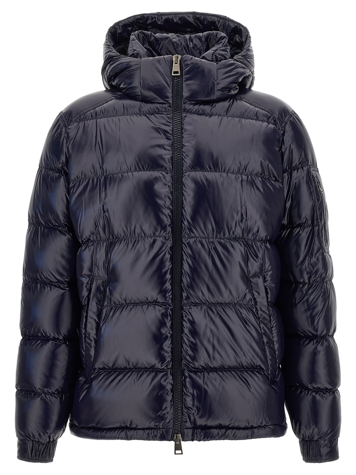 Herno Blue Polyamide Full-Length Jacket