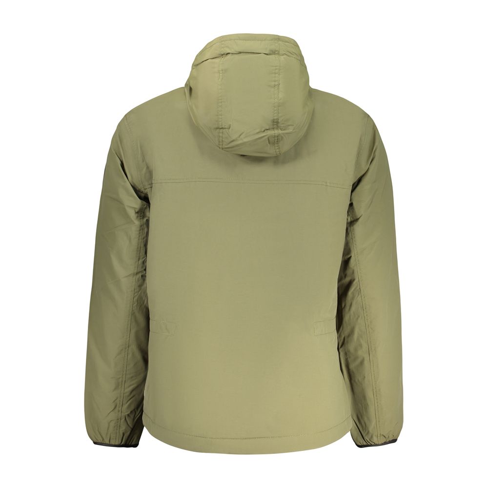Napapijri Green Polyamide Full-Length Jacket