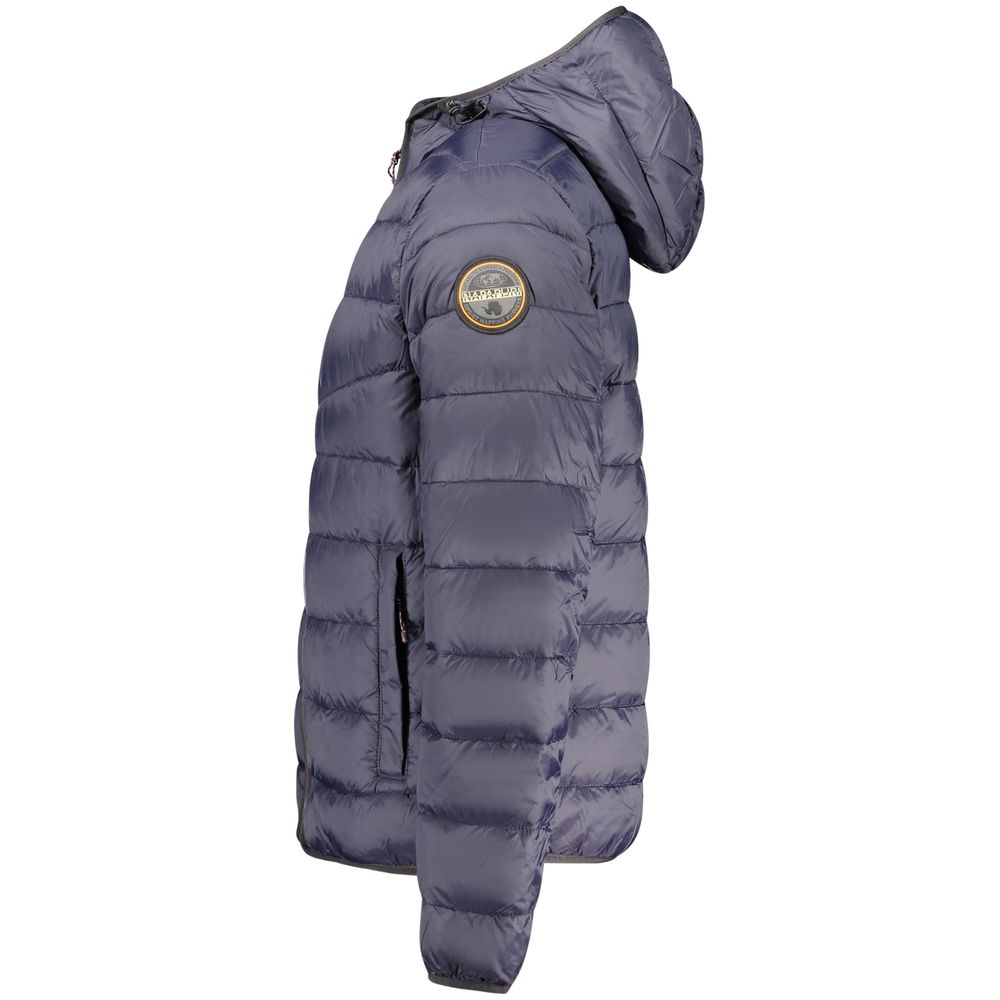 Napapijri Blue Polyamide Shell Jacket