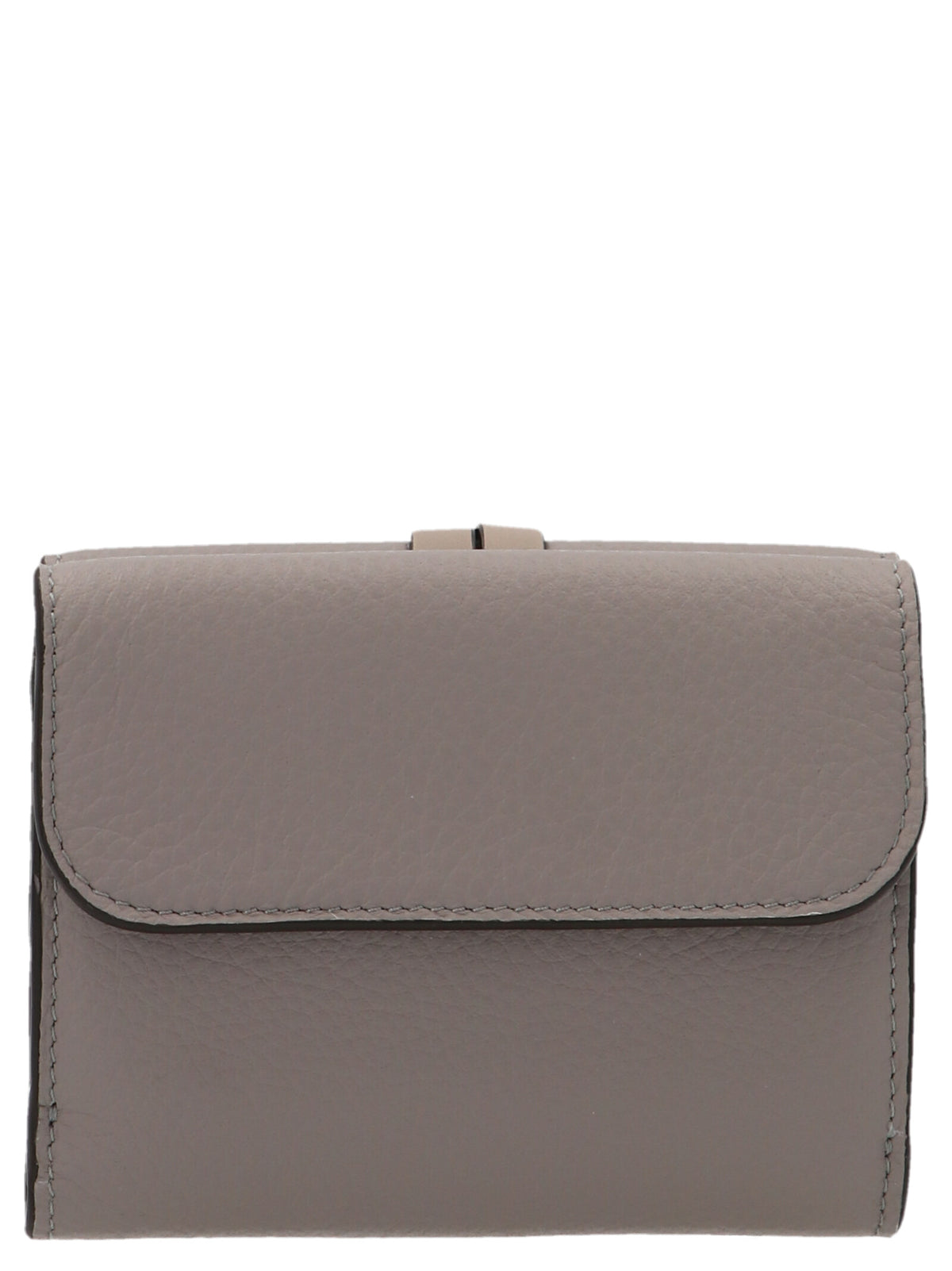 Chloé Gray Calfskin Cardholder