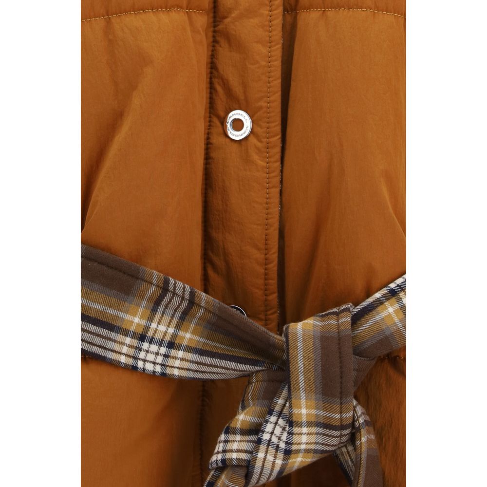 MARBELL Orange Polyamide Full-Length Jacket