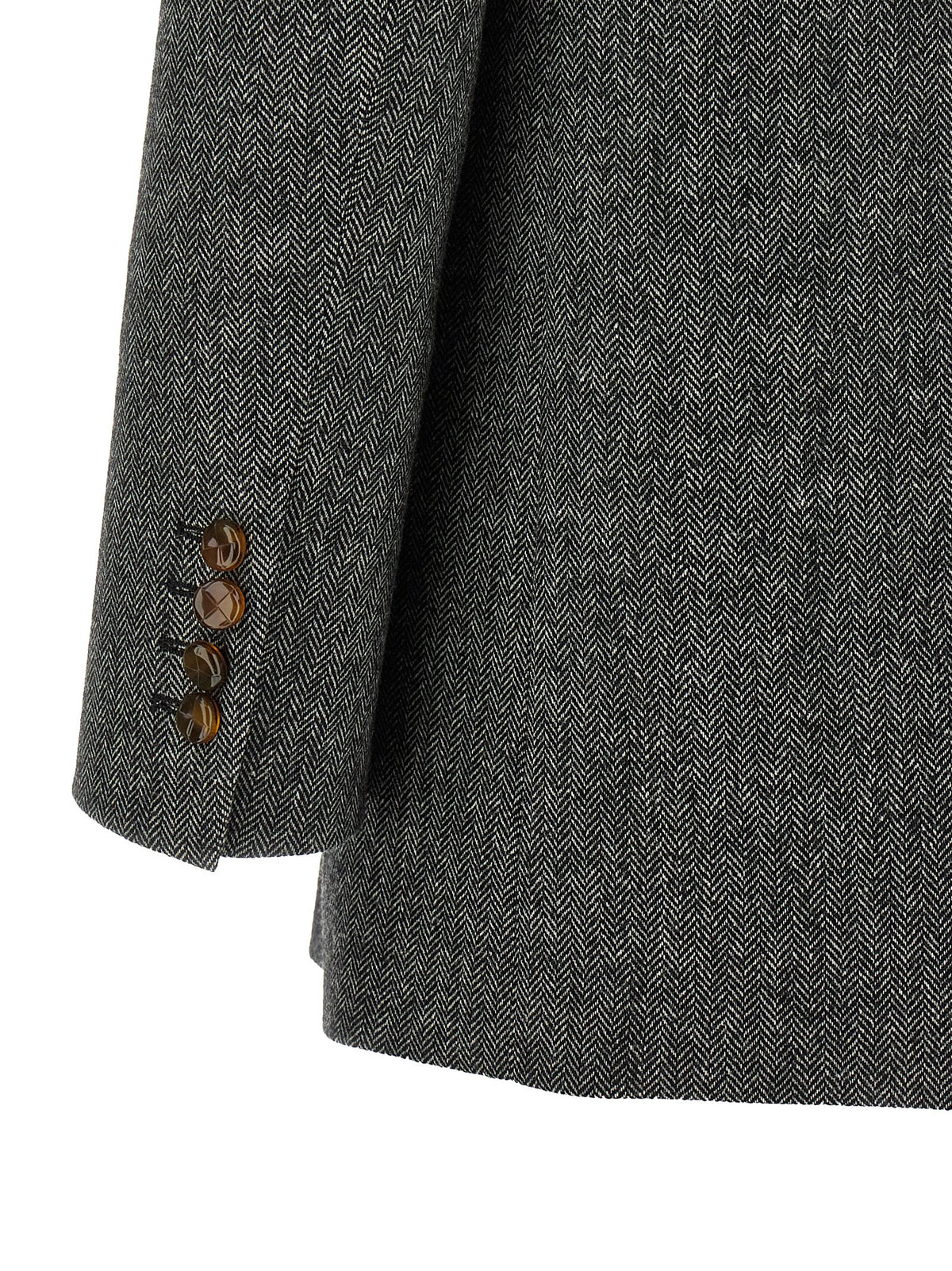 Blazé Milano Gray Virgin Wool Blazer