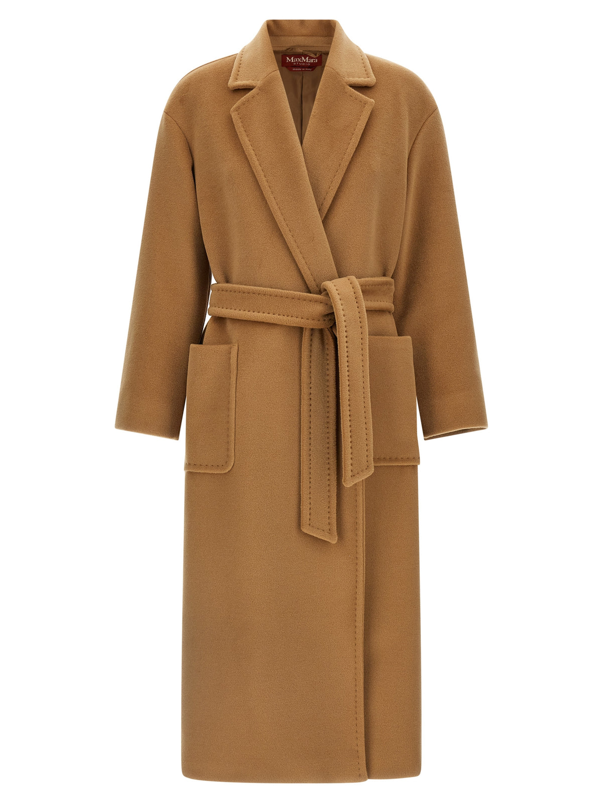 Max Mara Beige Wool Coat