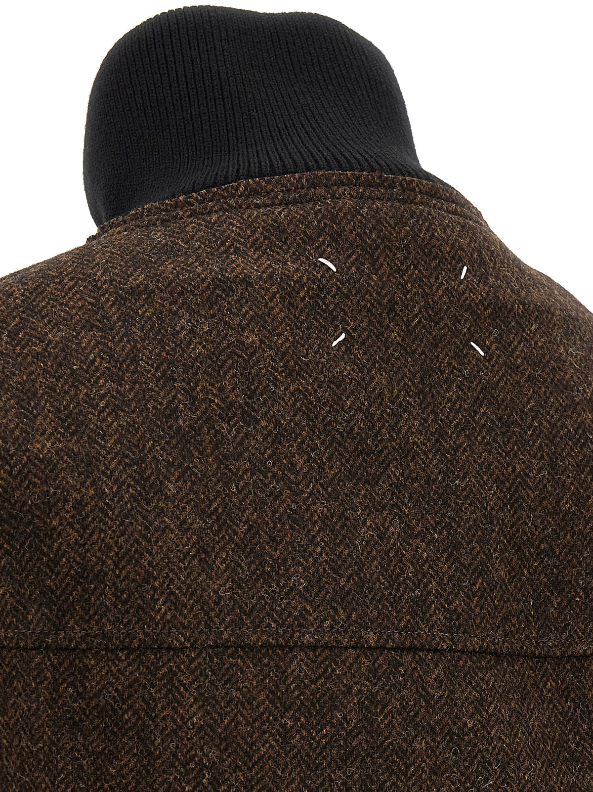 Maison Margiela Brown Wool Bomber