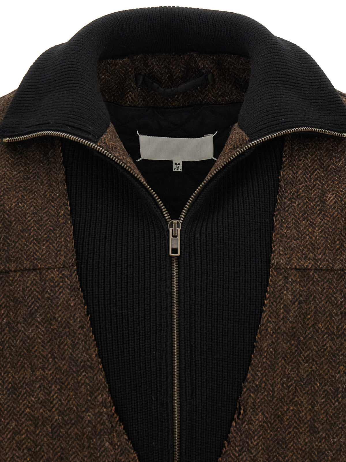 Maison Margiela Brown Wool Bomber