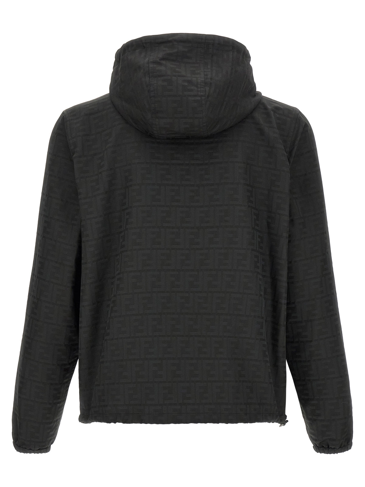 Fendi Black Polyester Shell Jacket
