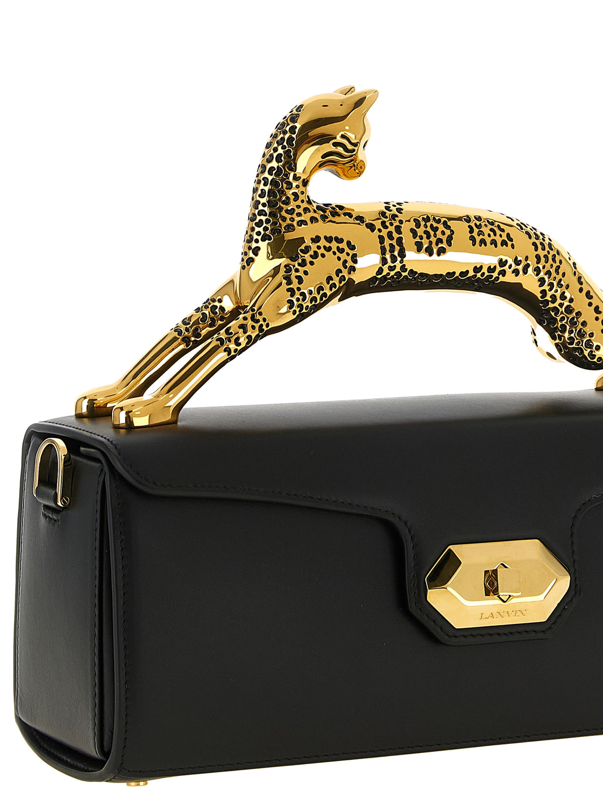 Lanvin Black Calfskin Handbag