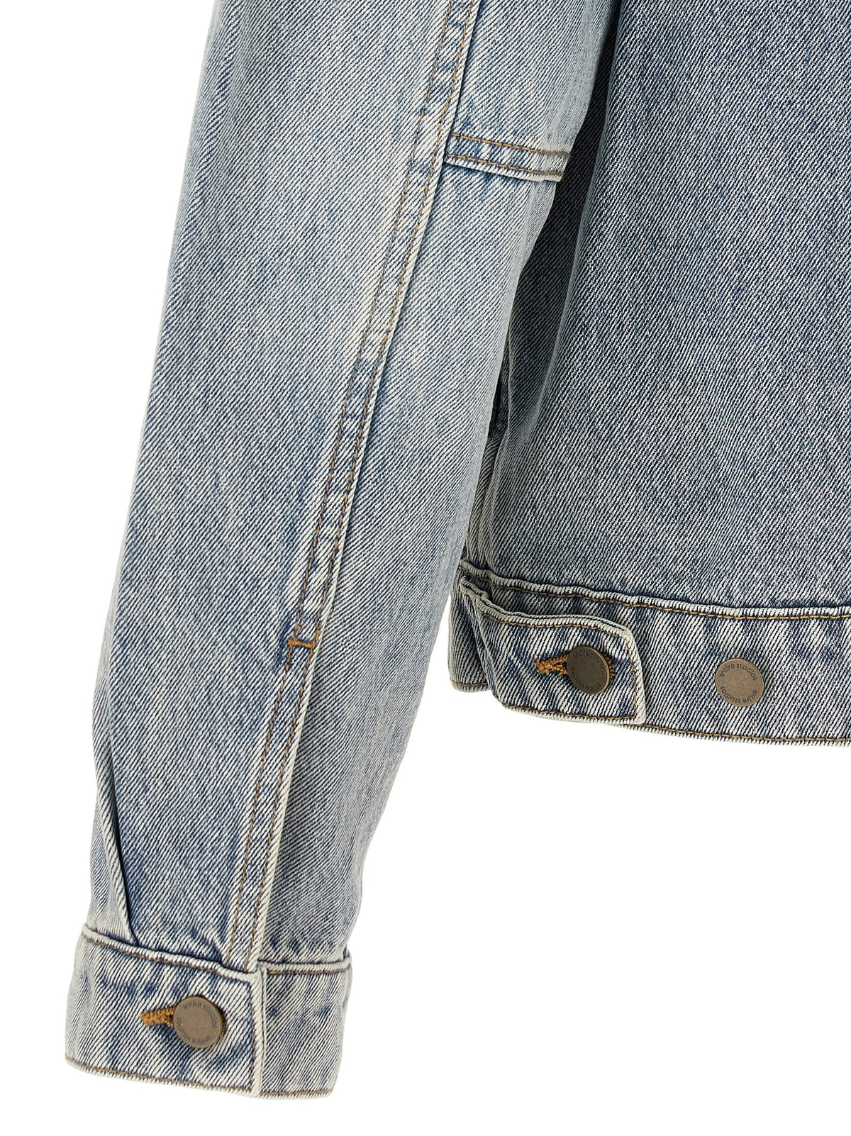 Entire Studios Blue Cotton Denim Jacket