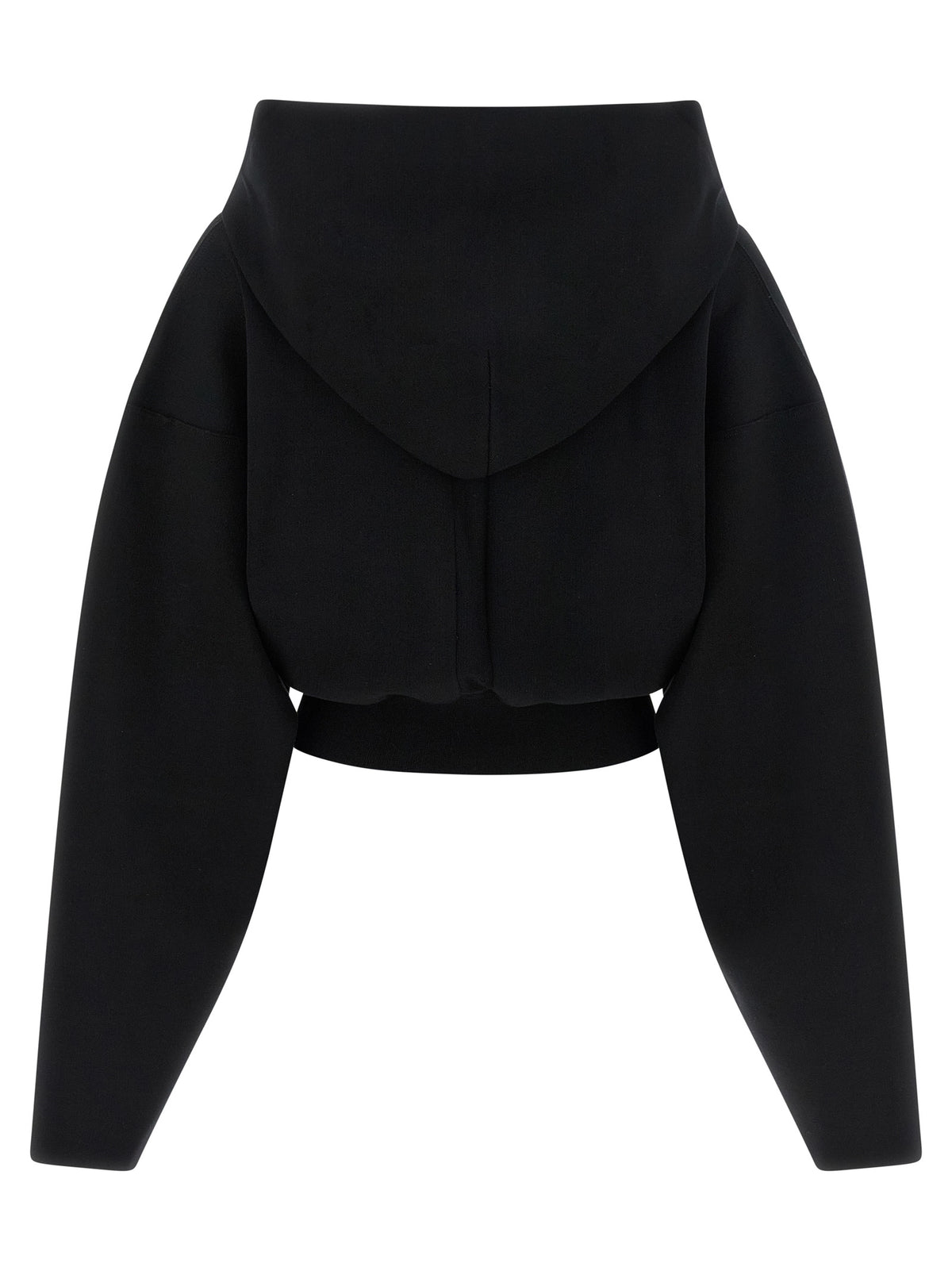 Rick Owens Black Viscose Sweatshirt