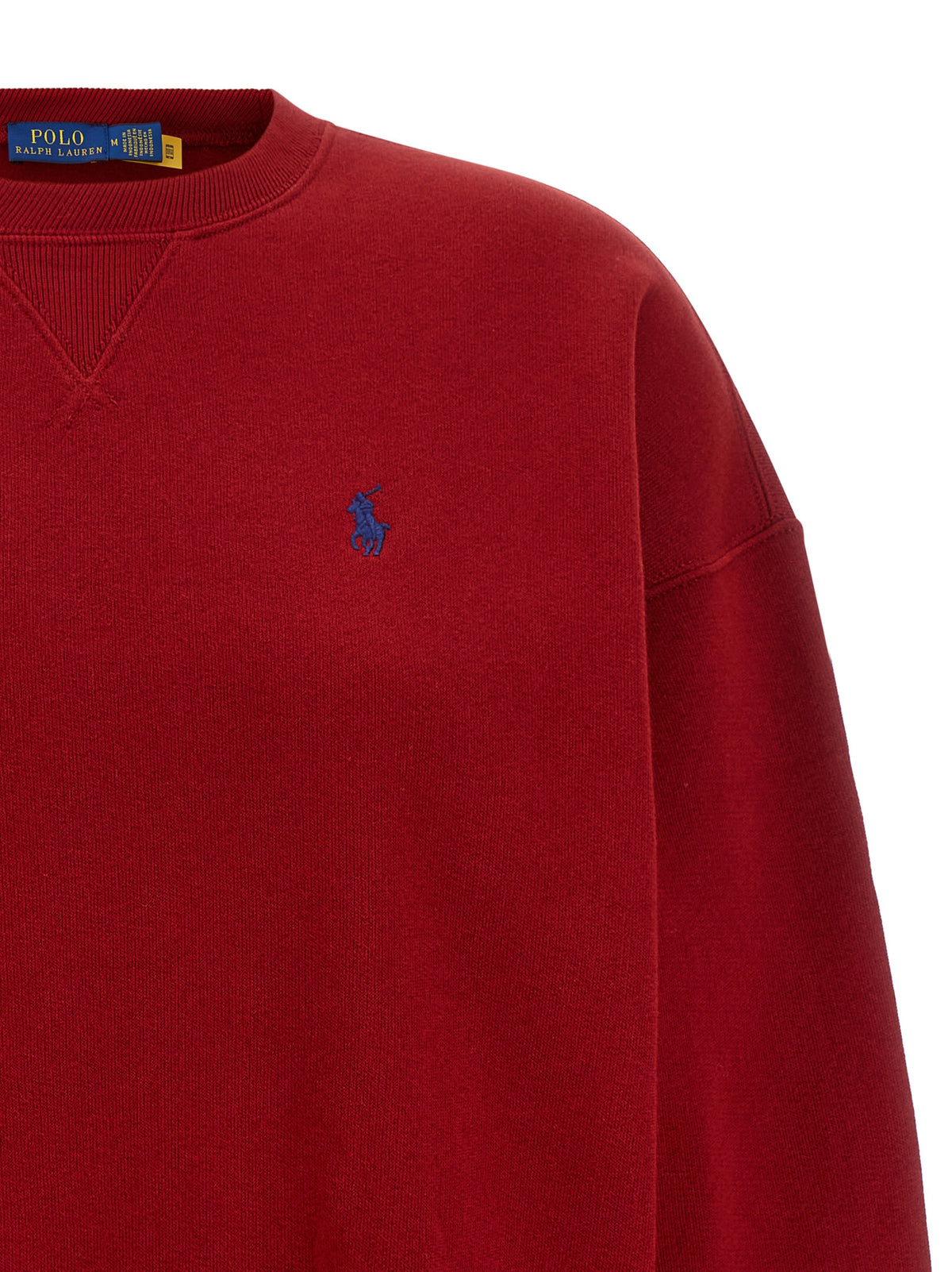 Polo Ralph Lauren Red Cotton Sweatshirt