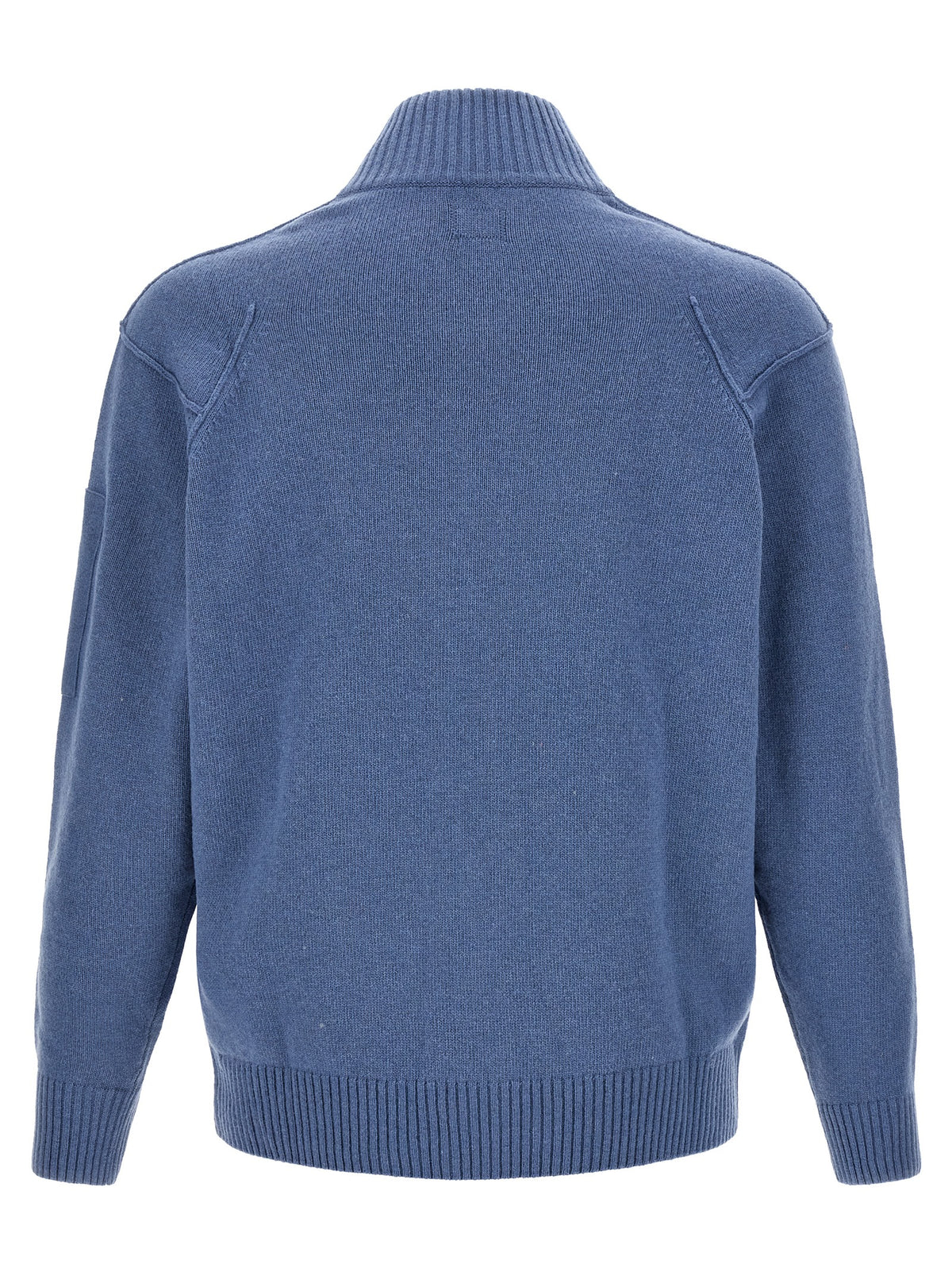 C.P. Company Blue Wool Cardigan