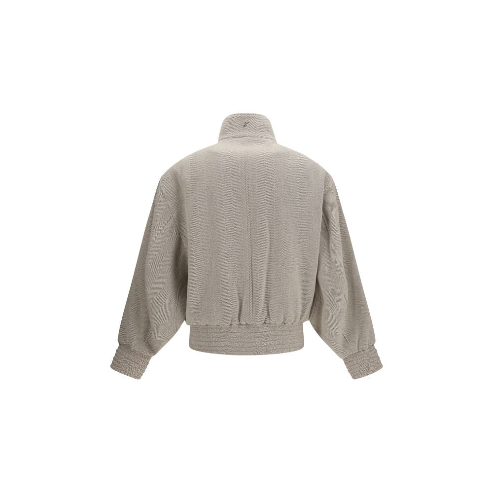 Jacquemus Beige Wool Oves Aries Bomber