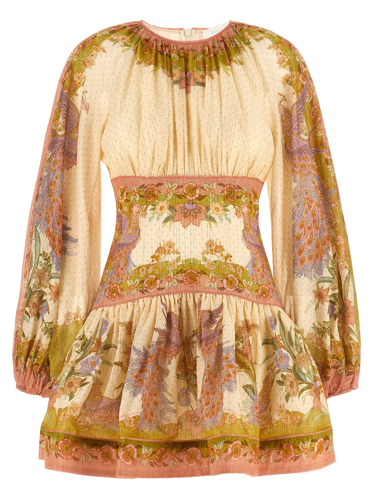 Zimmermann Multicolor Cotton Short Dress