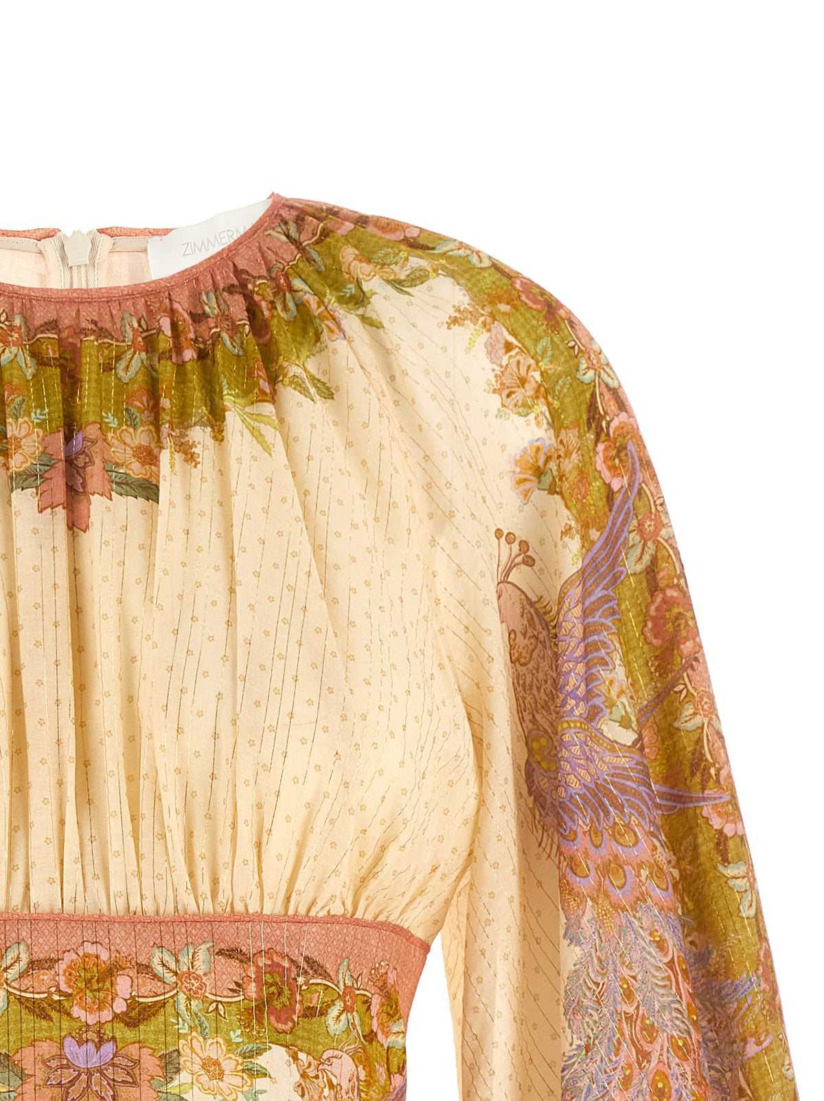 Zimmermann Multicolor Cotton Short Dress